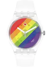 [Swatch] Stripe Fierce Watch in Multi