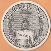 Run Of The Mill Public House & Brewery Beer Coaster Saco ME