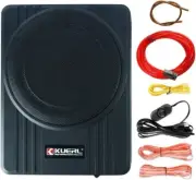 10 Inch Under Seat Subwoofer With Amplifier 800W Black Car Audio System