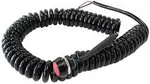Aeroflow Bang Shift Momentary Button Spiral Cord Switch Red - AF72-5060BLK