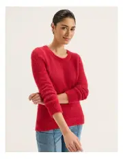 [REVIEW] Linz Jumper in Garnet