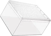 Transparent Reptile Cage Multi Function Snake Breeding Box Sturdy Habitat for Spiders Snakes Turtles Ventilated Design for Animals
