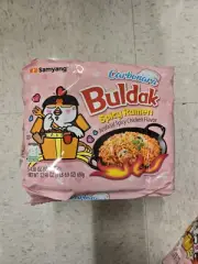 Buldak Samyang Spicy Chicken Noodle Carbonara Flavor Ramen, 4.58 oz, 5 Pack New