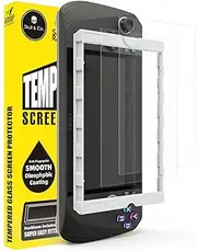 Skull & Co. High Transparency High Sensitivity Tempered Glass Screen Protector for ROG Ally X (2-PACK) with Positioner Installation Kits - Anti-Glare Matte Finish