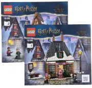 LEGO New Instruction 76388 Potter Hogsmeade Village Visit Manuals 1-2 Only