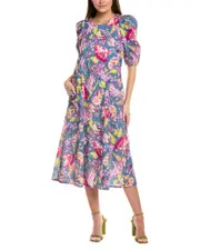 Sara Campbell Campbell Tatum Midi Dress