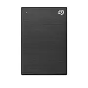 Seagate One Touch 5TB Portable External HDD - Black with Rescue Data Recovery