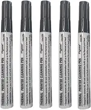 Starsouce 5 Pack Thermal Printer Cleaning Kit Universal Printhead Cleaning Pen for Receipt Shipping Label POS Card Thermal Printer