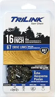 .325 LP .063 Gauge 67 Drive Links 16 in. Chainsaw Chain Compatible with/Replacement for Stihl MS290, MS291, MS291C-BEQ, MS360, MS390, MS391, 024, 026, 026P L67-22BPX