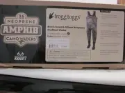 Frogg Toggs Men's Amphib 3.5 Neoprene Camo Bootfoot Waders Size 9