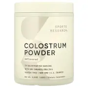 Sports Research, Colostrum Powder, Unflavored, 5.29 oz (150 g)