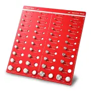 44 Nut and Bolt Thread Checker Bolt Size and Thread Gauge Identifier Standard Ruler with Inches and Centimeters On Both