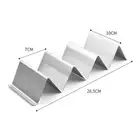 Taco Rack Holder Stainless Steel Stand for Oven and For Dishwasher Suitable