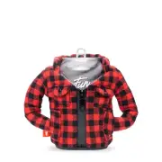 Puffin Beverage Lumberjack Jacket Koozie.