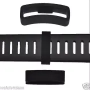 Soft Rubber band strap loop hoop holder locker ring (FITS) SUUNTO Core bracelet