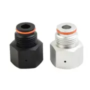 Black Aluminum Hexagonal Joint TR21-4 Tank To Adapter Aquarium Brew Home