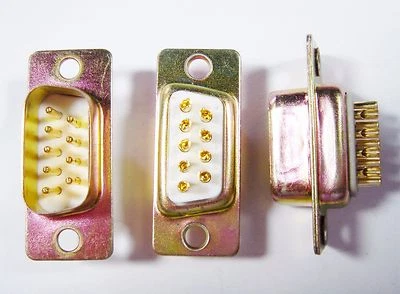 Dsub D Plug Solder Cup 9 Pin #12-91