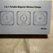 UCOMX Nano 3 in 1 Wireless Charger, Magnetic Foldable for iPhone 14/13/12 Series