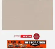 HOLDEN HD panel van OFF WHITE ROOF HEAD HOOD LINING (9)
