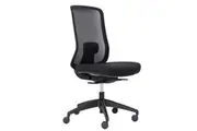 Buro Elan Home Office Ergonomic Chair Mesh Back With Arms Black