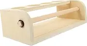 COSMEVIVI Art Tool for Boys and Girls Wooden Painting Paper Roll Stand Roll of Paper Dispenser Easy Storage for Drawing