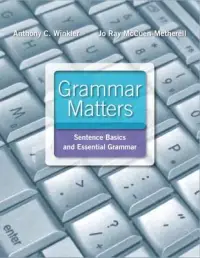 在飛比找博客來優惠-Grammar Matters: Sentence Basi