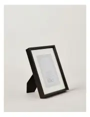 [Vue] Aluminium Photo Frame 15x20cm Matted to 10x15cm in Black
