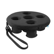Effortless Handling with the Floating Beverage Holder for Poolside Fun