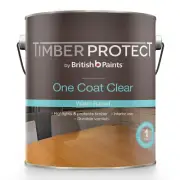 Timber Protect 4L Water Based Gloss One Coat Clear Varnish