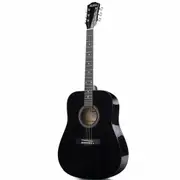 Axiom Folkmaster Full Size Guitar - Black