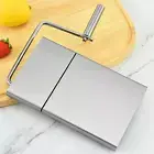 Cheese Cutter Multipurpose Heavy Duty Cheese Wire Cutter with Serving Board
