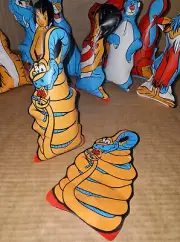 Vintage 1966 Walt Disney Jungle Book inflatable Snake KAA Sweepstake 8" Figure