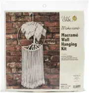 Solid Oak Macrame Wall Hanging Kit-Palm Tree