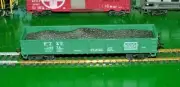 E J & E. Coal Car Life Like Trains HO Gauge Vintage NIB