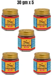 5 X Tiger Balm Ointment Herbal Aroma Relaxing Massage 30 gm