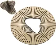 OATIPHO Decorative Candle Shade with Extinguishing Feature Hollow Design for Home Office Hotel Use Efficient Candle Cover for Dining Table Centerpieces Scented Candles