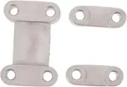 SEWOART Accessories Handlebar Risers for Pit Bike Truck Accessories Atv Accessories Pit Bike Handlebar Clamp Handlebar Mount Mini Bike Handle Bars Aluminum Alloy Silver