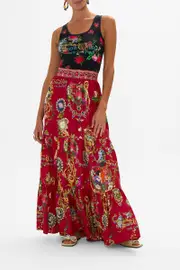 JERSEY SCOOP NECK TANK TOP JUST ONE BITE SNOW WHITE