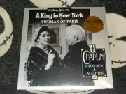 A King of New York & A Woman of Paris NEW SEALED Laserdisc Charie Chaplin Legacy