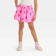 Girls' Knit Patch Pocket Skort - Cat & Jack™ Pink M
