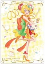 Pretty Cure Trading Card #6 Cure Yum-Yum BANDAI 2022 Japan