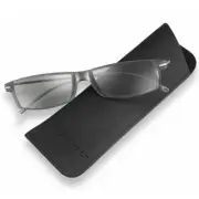 +1.0 Diopter Eschenbach Mini Frame 2 Sun Progressive Reading Glasses 2908-010
