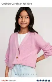 Old Navy Sz.L "Pinkadelie" Cocoon Cardigan for Girls