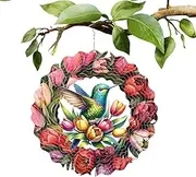 Outdoor Wind Spinner,Spinner Hangable for Garden - Ornament Art Yard Home Decoration for Patio Lawn Women Grandma Wife Birthday Holiday