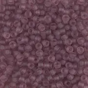 Matte Transparent Smoky Amethyst Miyuki Seed Beads 8/0 (8-9142F-TB)