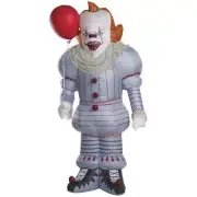 6' Tall Spooky Pennywise Red Balloon Lawn Inflatable Halloween Decor IT Clown