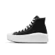 【CONVERSE】CONVERSE CTAS MOVE HI 高筒 厚底 百搭 輕量 女 休閒鞋 黑色 568497C(經典帆布鞋)