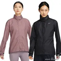 在飛比找Yahoo奇摩購物中心優惠-Nike 連帽外套 女裝 防水 拉鍊口袋 寬鬆 紫紅/黑【運