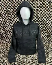 NEW HK Army Off Break Pull Over Hooded Sweatshirt - Blackout - Small