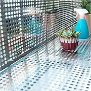 Perforated Sheet Stainless Steel Safety Net, 304 Stainless Steel Perforated Sheets, 1 PCS Anti-Theft Window Pads, Balcony Garden Protective Net, Anti Fall/Leak-Proof Netting Mesh Fence Net